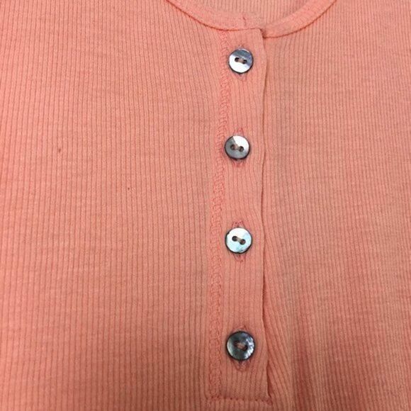 Planet Blue - Blue Life Orange Tank Top Womens Size XS NWOT FLAW - Picture 5 of 6